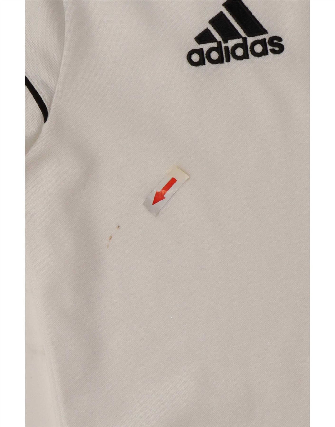 Adidas Mens Climalite T-Shirt Top XS White Colourblock Polyester