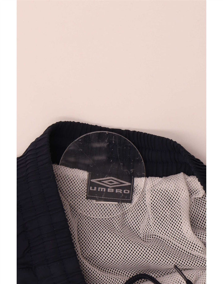 Umbro Mens Sport Shorts Medium Navy Blue Polyester