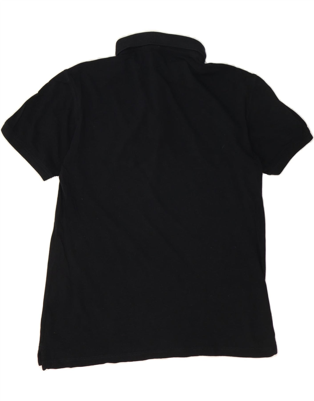 TRUSSARDI Mens Polo Shirt 3XL Black Vintage Trussardi and Second-Hand Trussardi from Messina Hembry 