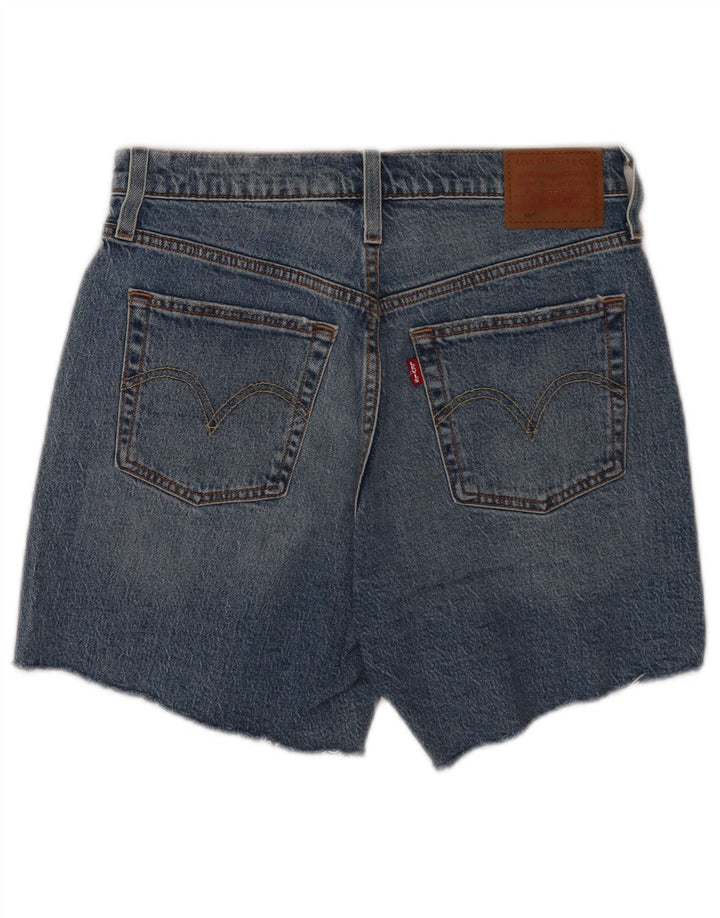 Levi's Womens 501 Denim Shorts W28 Medium Blue Cotton