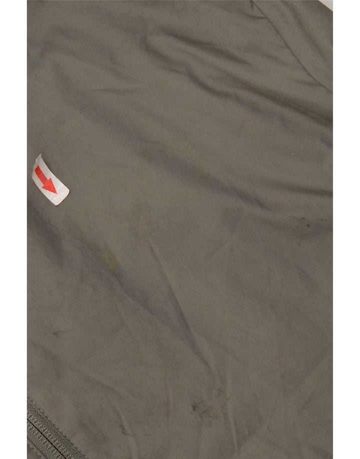 Nike Mens Tracksuit Top Jacket Medium Grey Polyester Sports