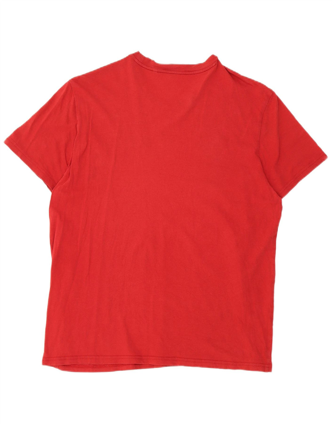 Guess Womens Graphic T-Shirt Top UK 18 XL Red