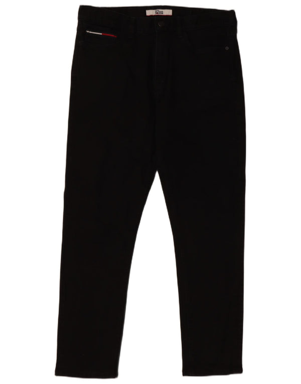 Tommy Hilfiger Mens Slim Jeans W34 L32 Black