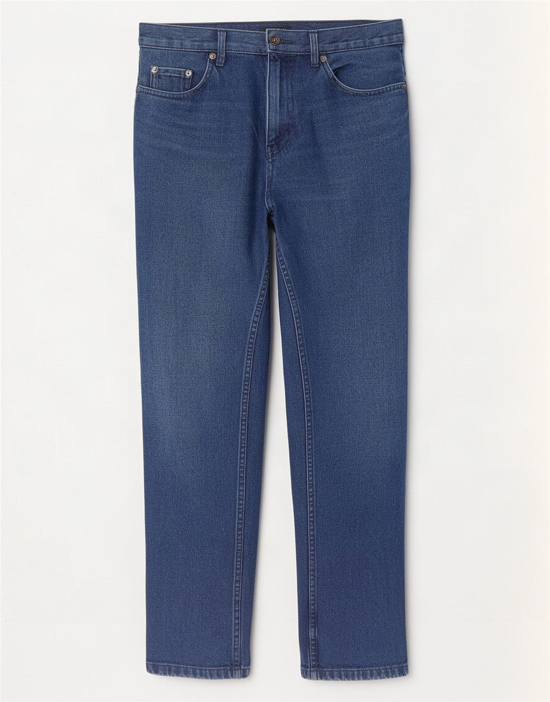 Pierre Cardin Mens Regular Fit Straight Jeans W30 L30 Blue Cotton