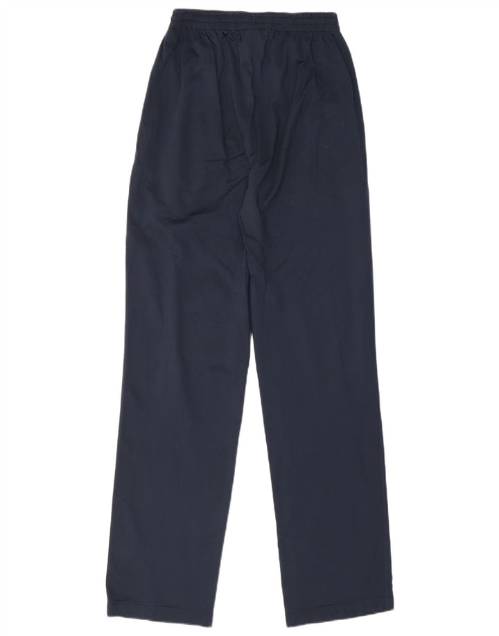 Asics Mens Graphic Tracksuit Trousers Medium  Navy Blue Polyester