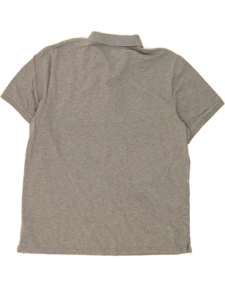 VINEYARD VINES Mens Polo Shirt Large Grey Cotton Vintage Vineyard Vines and Second-Hand Vineyard Vines from Messina Hembry 