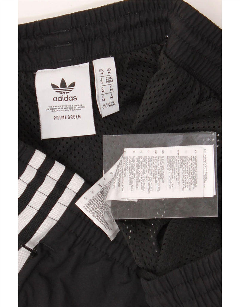 ADIDAS Mens Graphic Tracksuit Trousers Joggers Medium  Black Polyamide Vintage Adidas and Second-Hand Adidas from Messina Hembry 