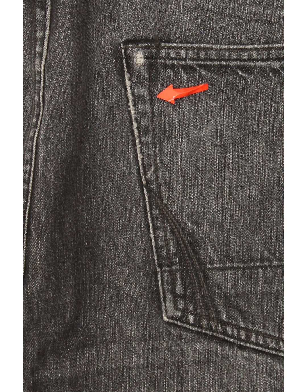 All Saints Mens Slim Jeans W34 L27 Black Cotton
