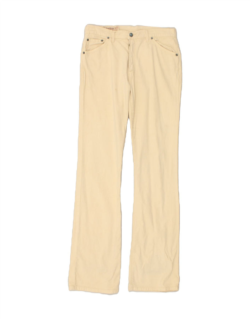 MARLBORO CLASSICS Womens Bootcut Casual Trousers W31 L33  Beige Cotton | Vintage Marlboro Classics | Thrift | Second-Hand Marlboro Classics | Used Clothing | Messina Hembry 