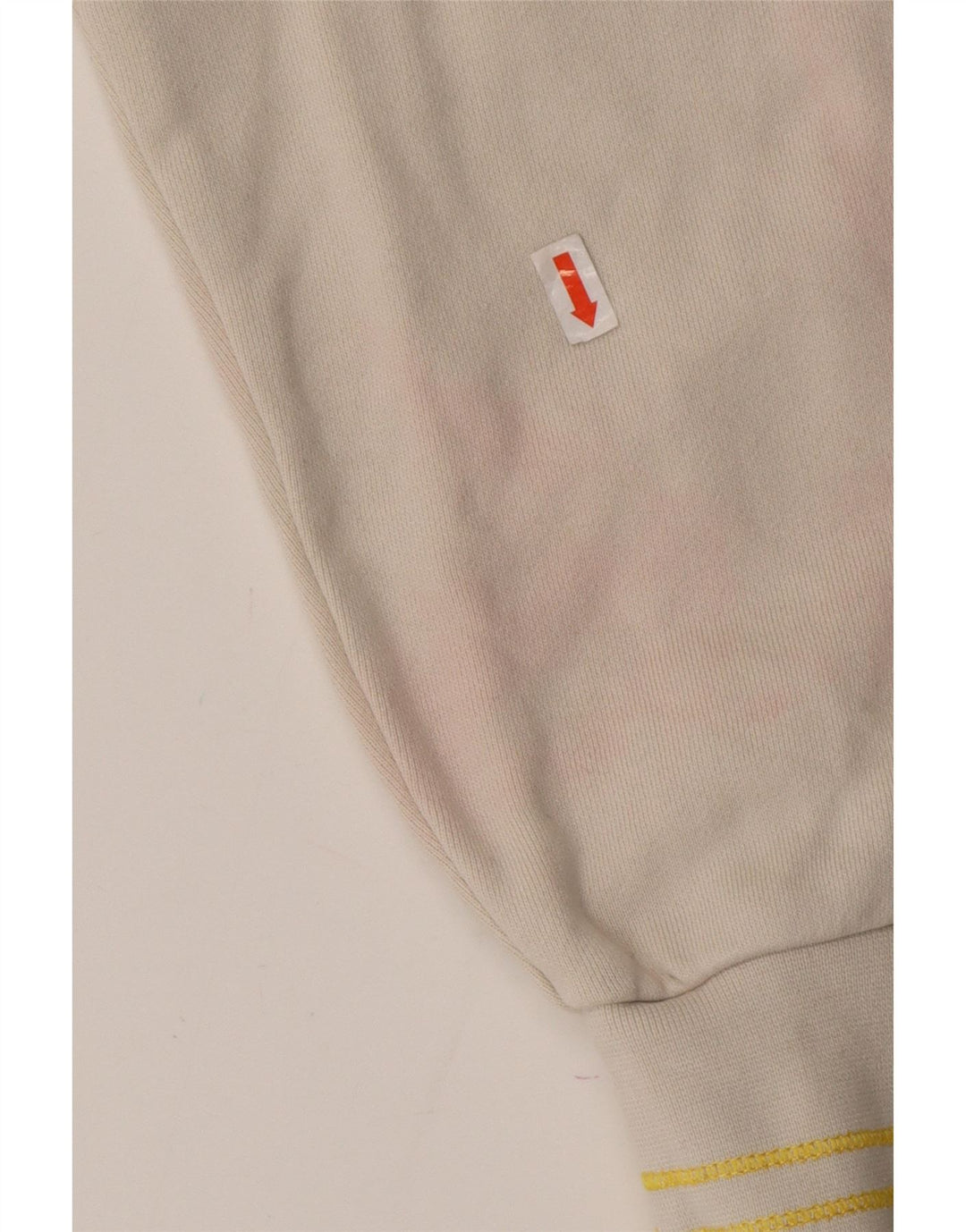 LOTTO Womens Tracksuit Top Jacket UK 16 Large Yellow Colourblock