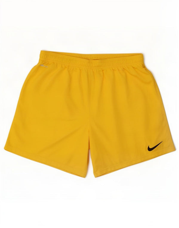 Nike Mens Dri Fit Sport Shorts XL Yellow
