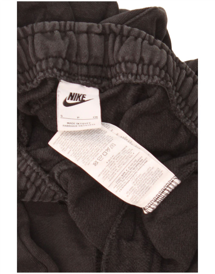 Nike Mens Tracksuit Trousers Joggers Small Black Cotton