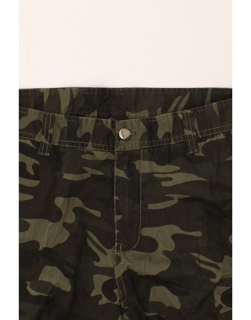 VINTAGE Mens Slim Cargo Trousers IT 56 3XL W42 L35  Green Camouflage | Vintage Vintage | Thrift | Second-Hand Vintage | Used Clothing | Messina Hembry 