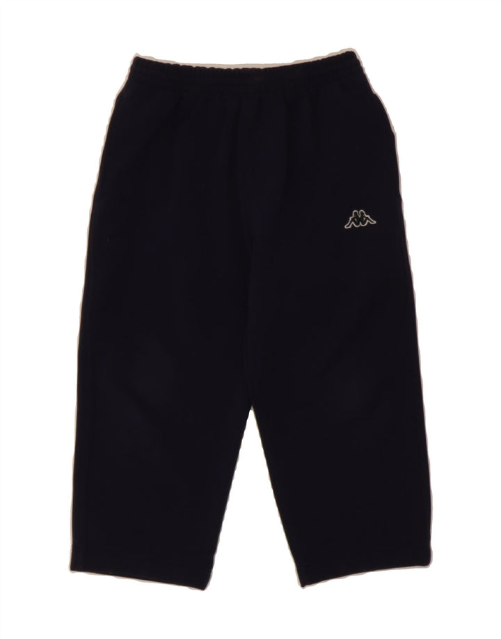 KAPPA Boys Tracksuit Trousers 5-6 Years Small Navy Blue Polyester Vintage Kappa and Second-Hand Kappa from Messina Hembry 