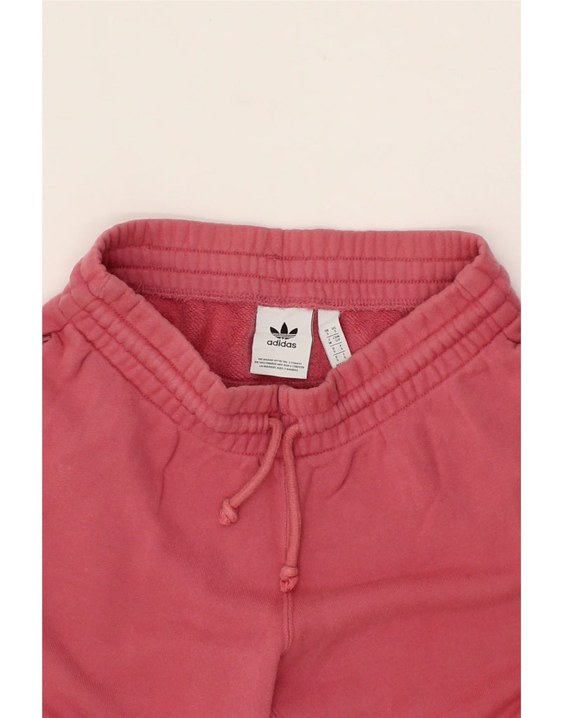 ADIDAS Womens Tracksuit Trousers Joggers UK 8 Small  Pink Cotton Vintage Adidas and Second-Hand Adidas from Messina Hembry 