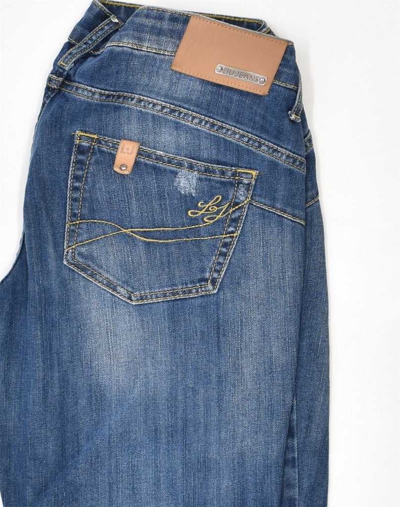 LIU JO Womens Straight Jeans W32 L27 Blue Cotton | Vintage Liu Jo | Thrift | Second-Hand Liu Jo | Used Clothing | Messina Hembry 