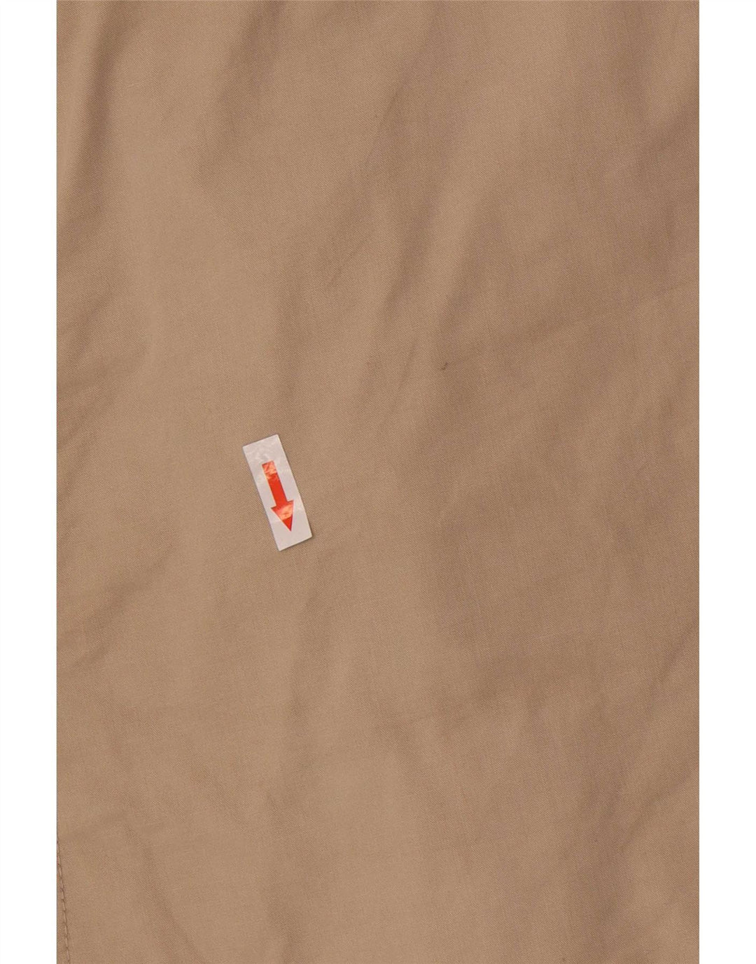 Massimo Dutti Womens Short Double Breasted Trench Coat UK 14 Medium Beige