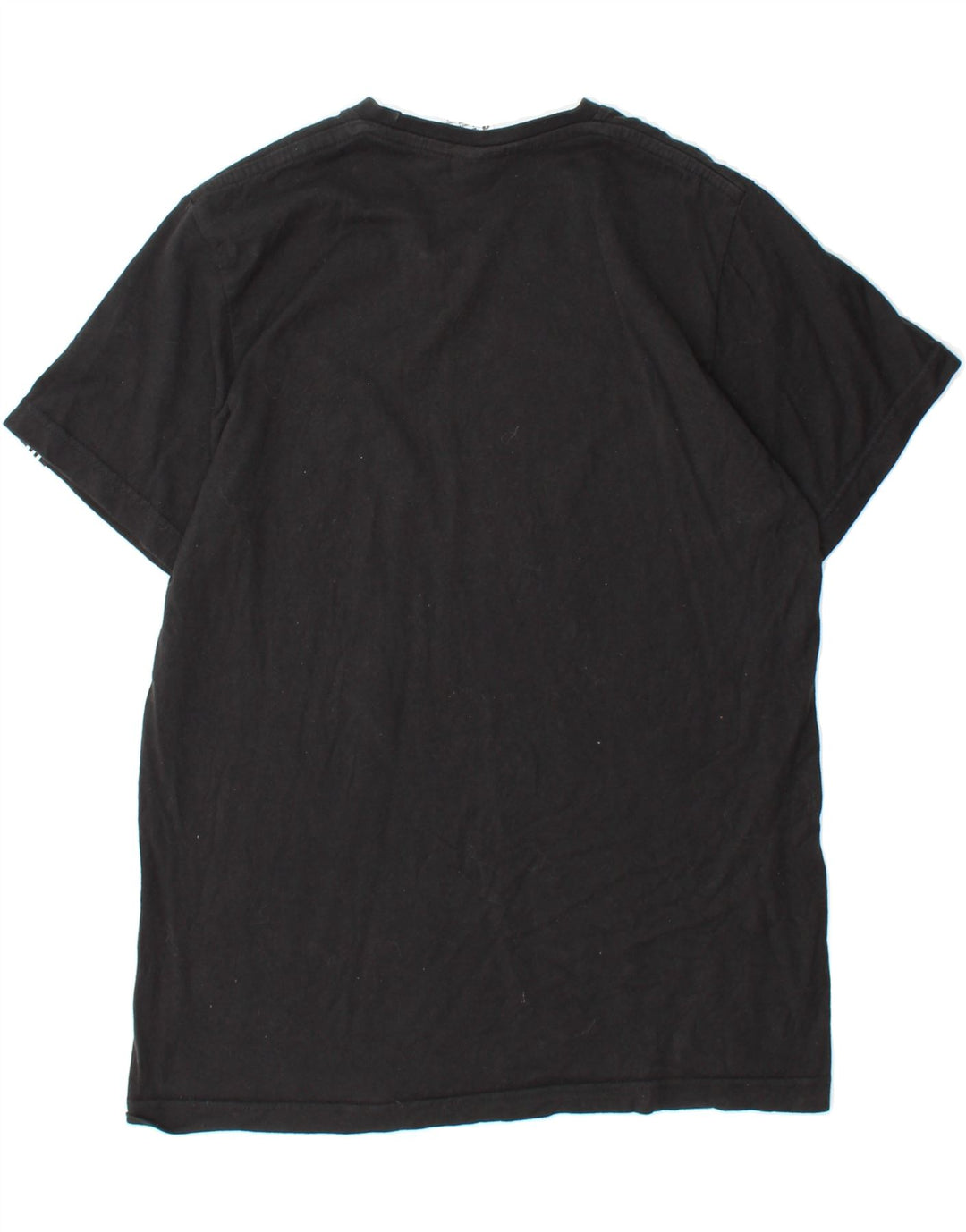 ADIDAS Mens Graphic T-Shirt Top Medium Black Cotton Vintage Adidas and Second-Hand Adidas from Messina Hembry 