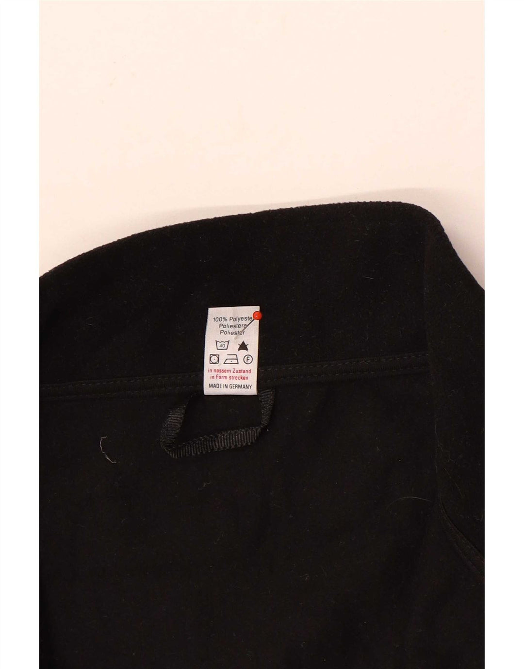 Trigema Womens Fleece Gilet UK 14 Medium Black Polyester