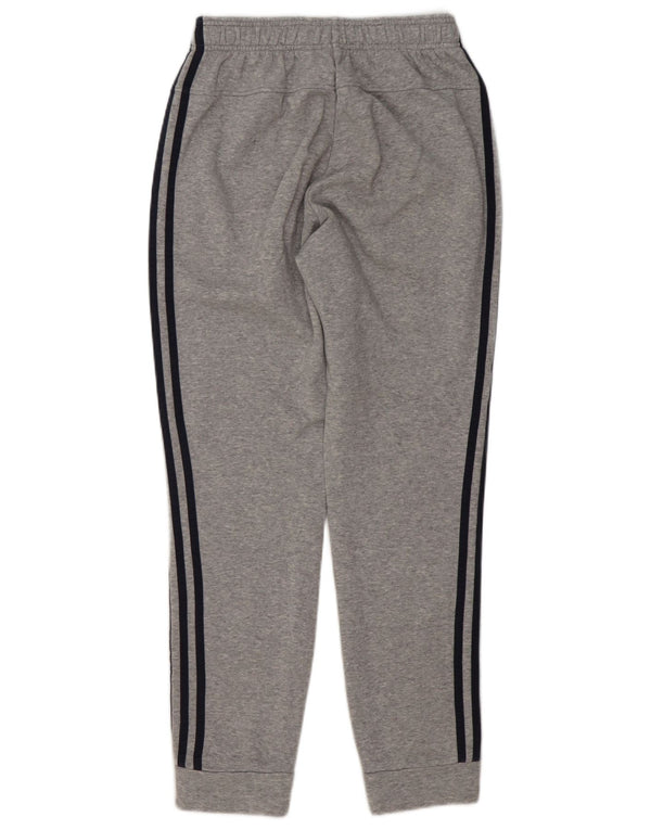 Adidas Mens Tracksuit Trousers Joggers Small Grey Flecked Cotton