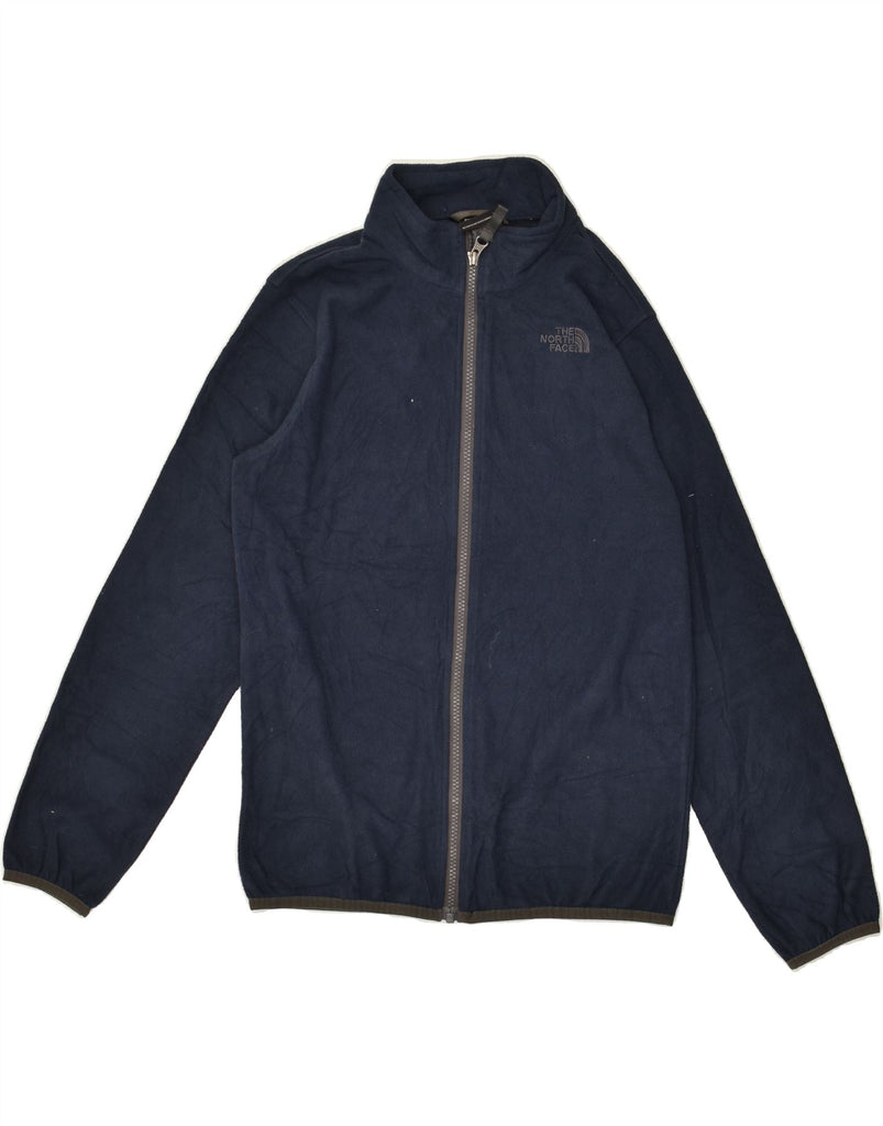 THE NORTH FACE Boys Fleece Jacket 14-15 Years Large Navy Blue Polyester | Vintage The North Face | Thrift | Second-Hand The North Face | Used Clothing | Messina Hembry 