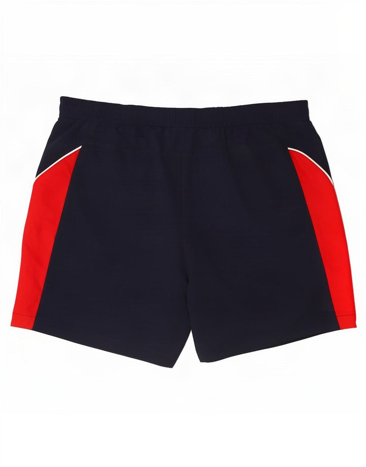 Fila Mens Sport Shorts Large Navy Blue Colourblock Polyester