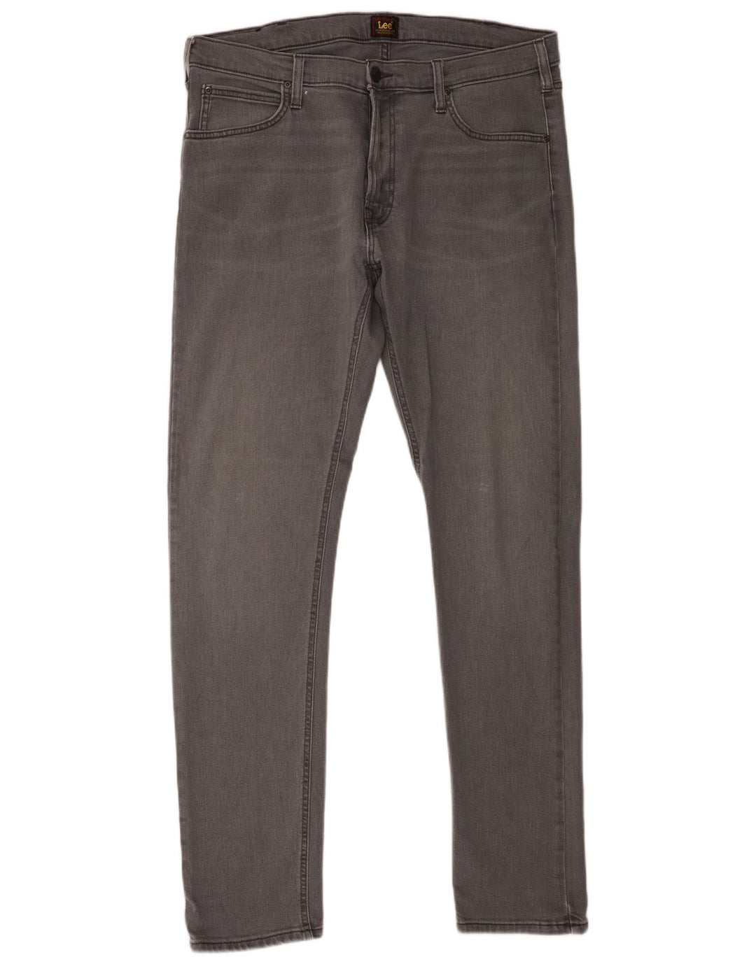 Lee Mens Luke Slim Jeans W36 L34 Grey Cotton