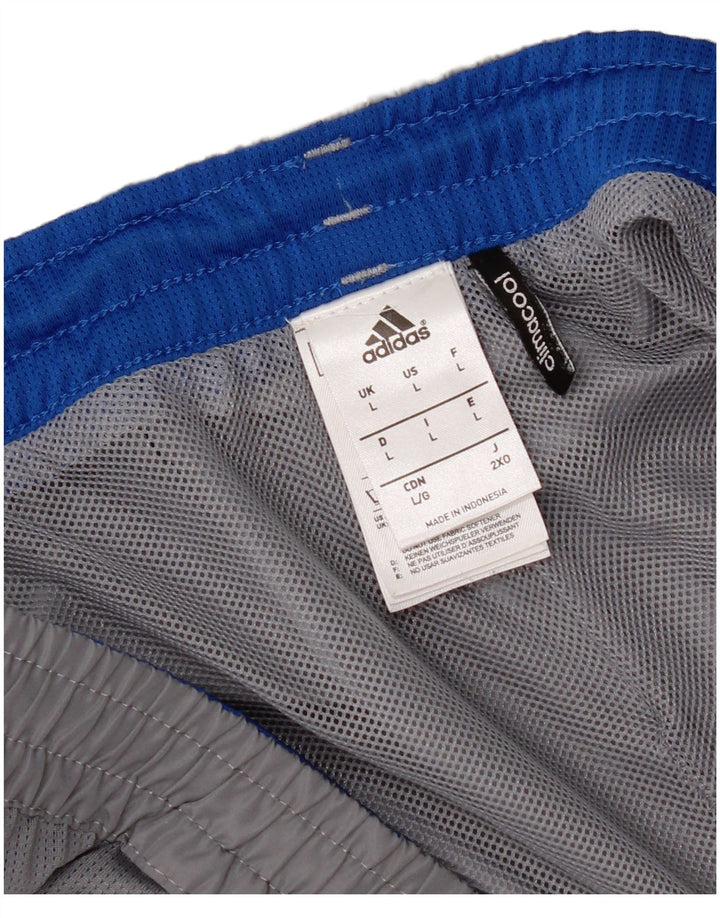 Adidas Mens Sport Shorts Large  Grey Polyester