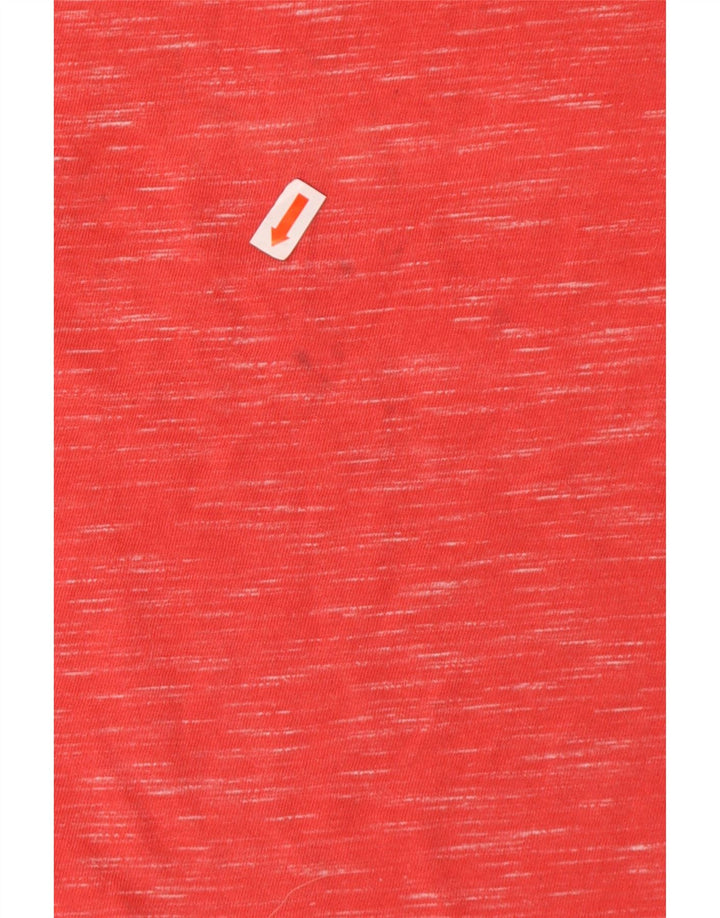 SUPERDRY Mens Vest Top Medium Red Flecked Cotton