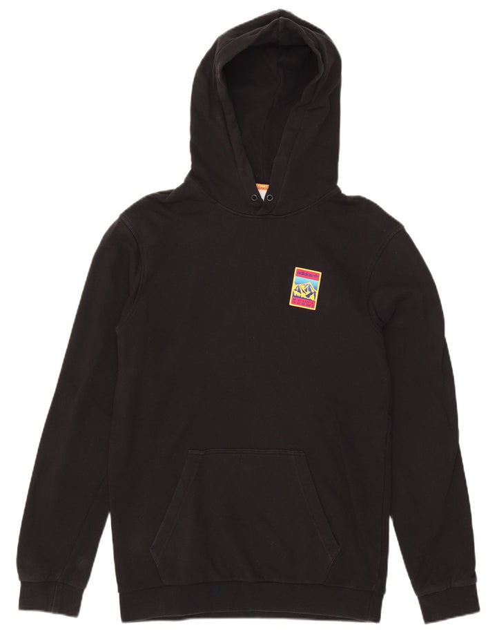 Adidas Mens Hoodie Jumper Small Black Cotton