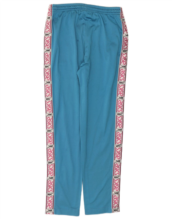 Asics Mens Graphic Tracksuit Trousers Large  Blue
