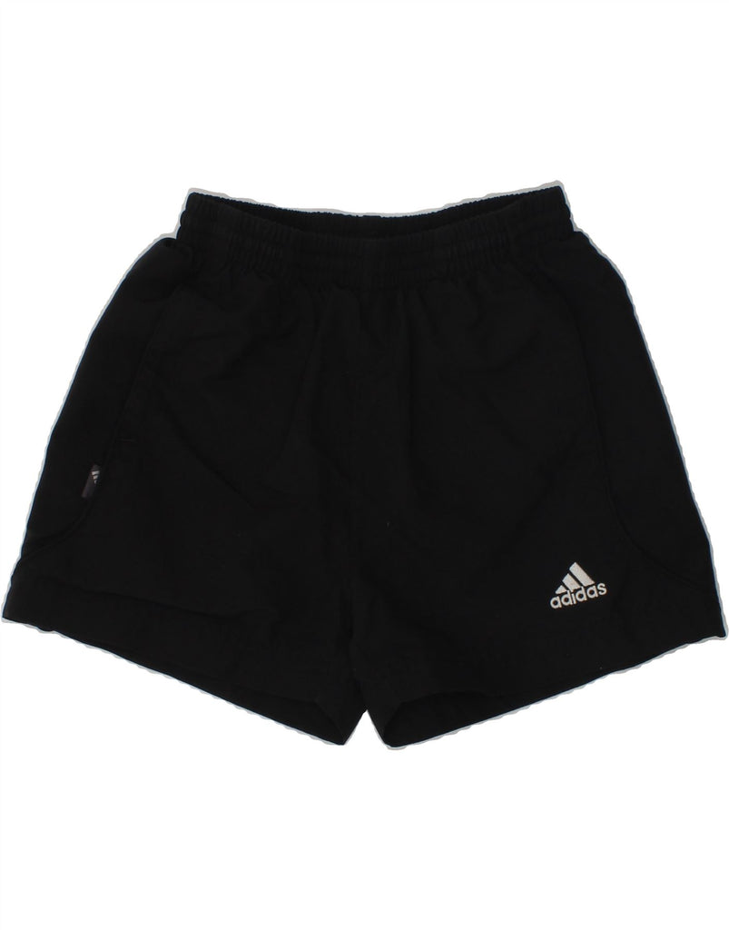 ADIDAS Boys Sport Shorts 5-6 Years Black Polyester | Vintage Adidas | Thrift | Second-Hand Adidas | Used Clothing | Messina Hembry 