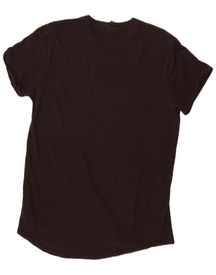 G-STAR Mens T-Shirt Top Medium Black Cotton