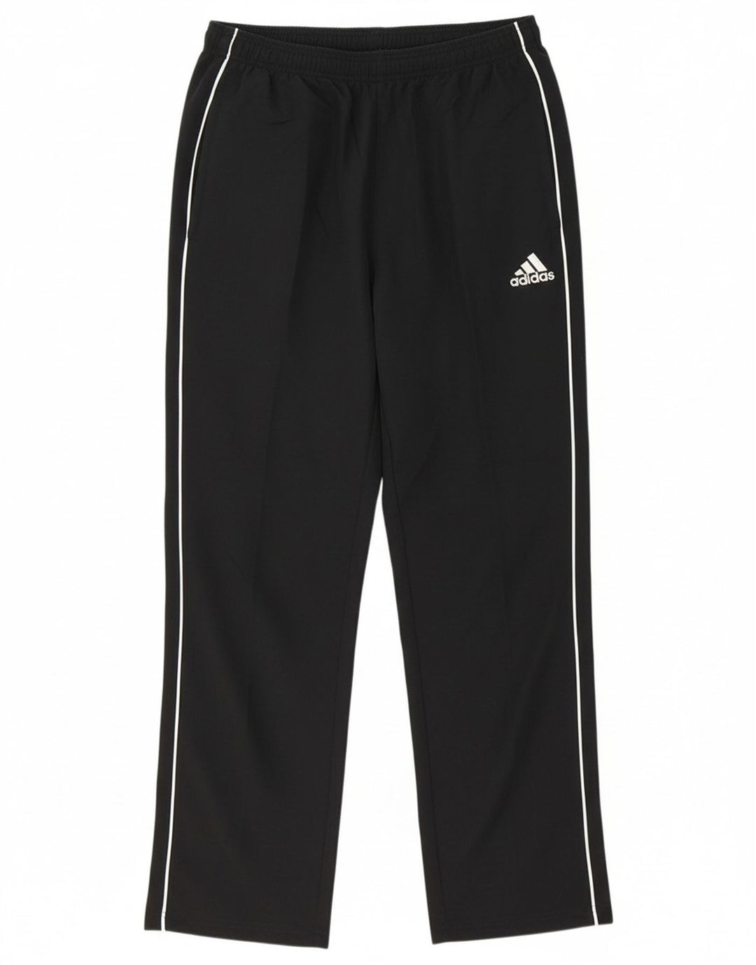 ADIDAS Mens Tracksuit Trousers Medium  Black Polyester