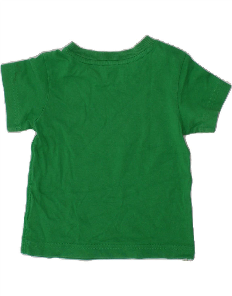 ADIDAS Baby Boys Graphic T-Shirt Top 6-9 Months Green Cotton Vintage Adidas and Second-Hand Adidas from Messina Hembry 