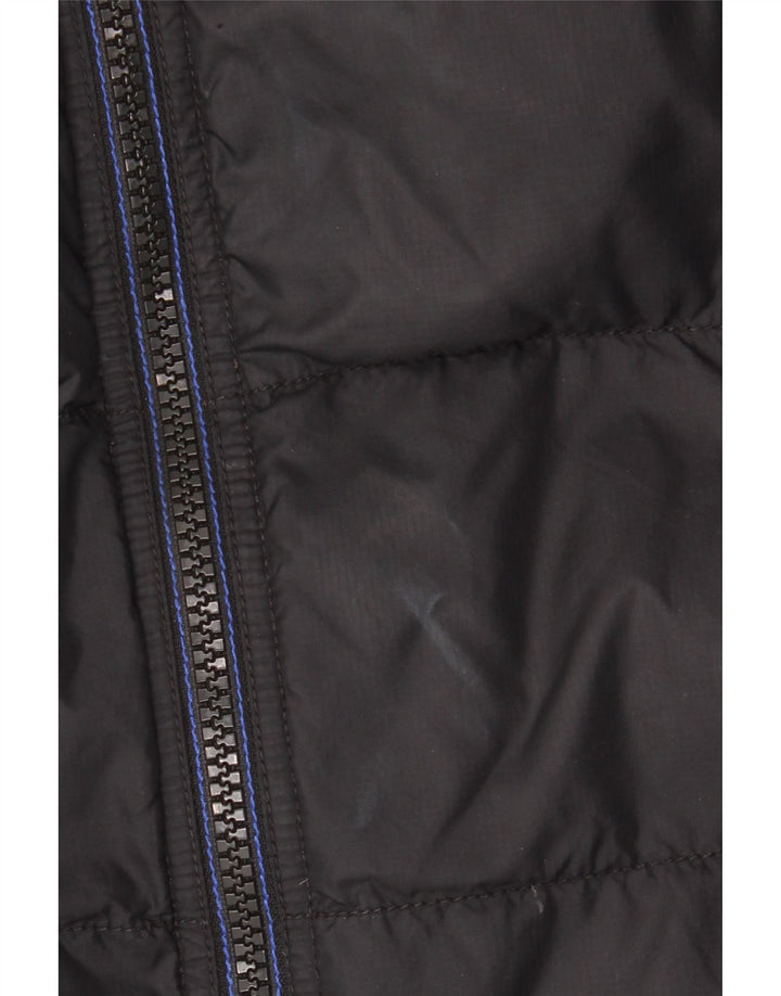 Tommy Hilfiger Mens Padded Jacket UK 38 Medium Black Nylon