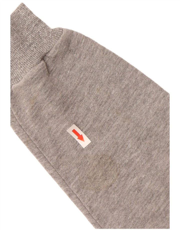 RUSSELL ATHLETIC Boys Hutch Graphic Hoodie Jumper 13-14 Years Medium Grey