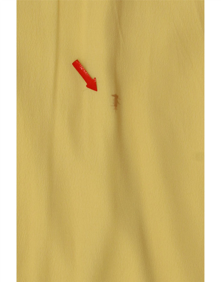 French Connection Womens Sleeveless Maxi Dress UK 12 Medium  Yellow Viscose