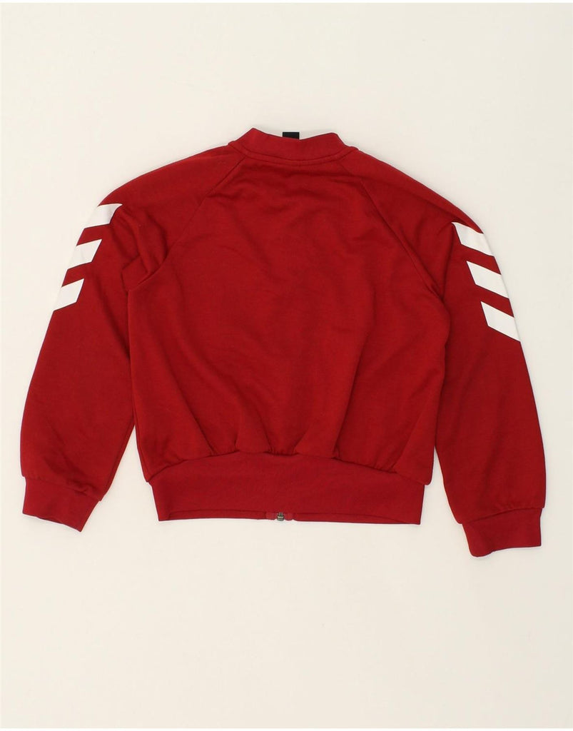 ADIDAS Boys Tracksuit Top Jacket 7-8 Years Red Polyester | Vintage Adidas | Thrift | Second-Hand Adidas | Used Clothing | Messina Hembry 