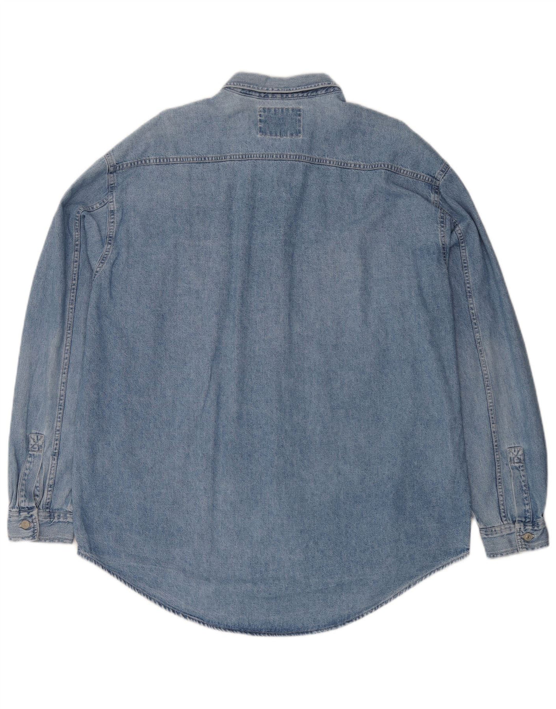 Levi's Mens Denim Shirt XL Blue Cotton