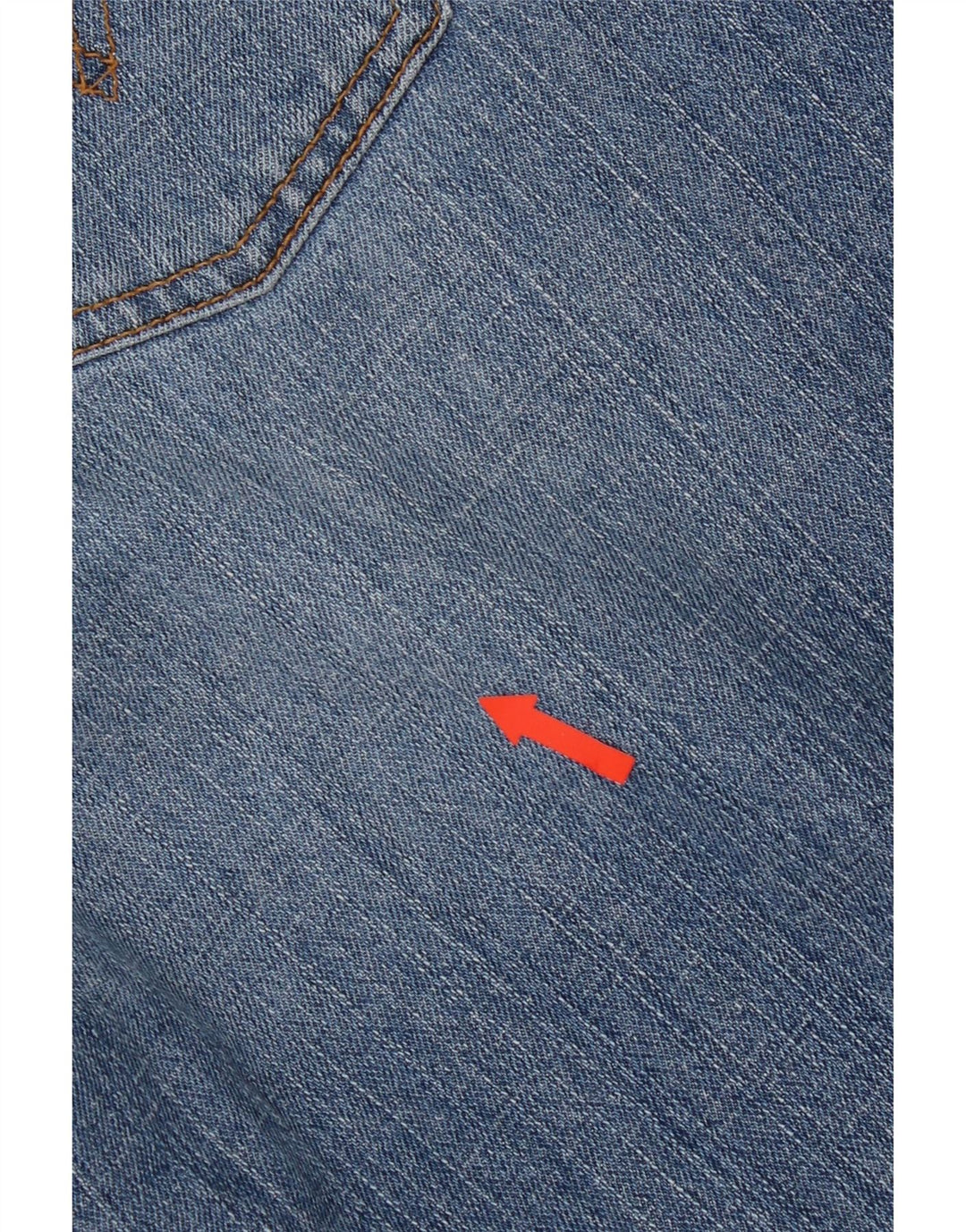 Levi's Womens 505 Straight Jeans US 12 Large W36 L33 Blue Cotton
