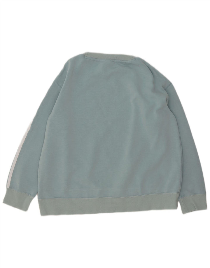 Adidas Womens Sweatshirt Jumper UK 10 Small Blue