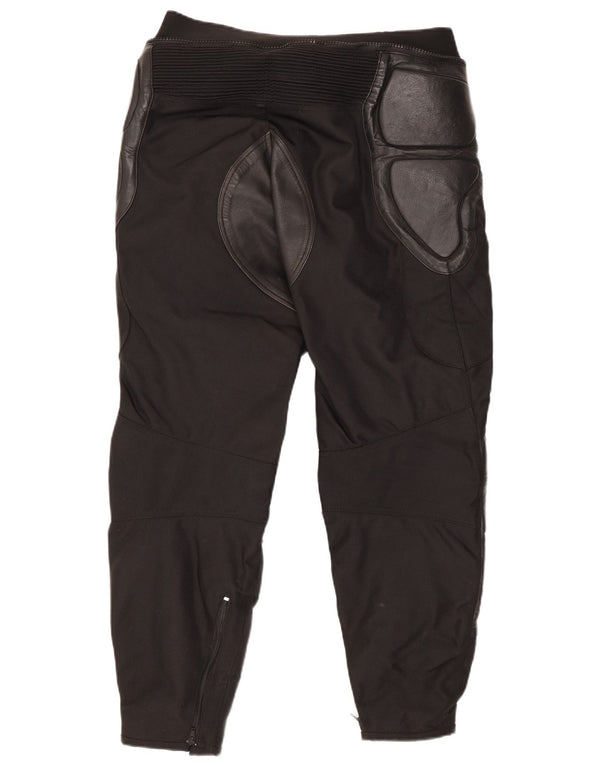 WINTEX Mens Tapered Moto Racer Trousers W32 L27 Black Polyamide