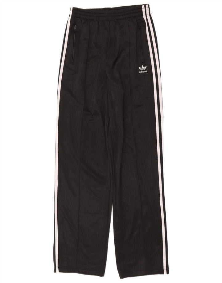 ADIDAS Womens Tracksuit Trousers UK 8 Small  Black Polyester