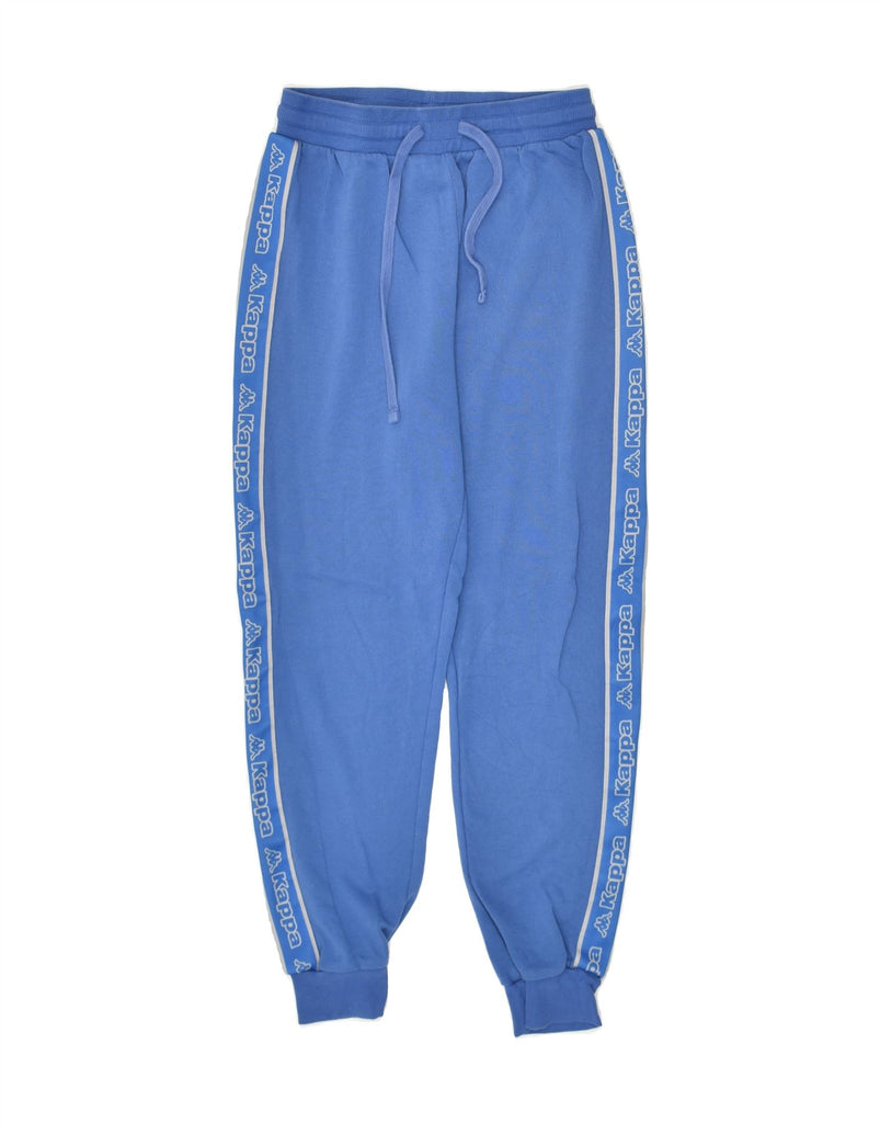 KAPPA Boys Tezenis Tracksuit Trousers Joggers 11-12 Years Small Blue | Vintage Kappa | Thrift | Second-Hand Kappa | Used Clothing | Messina Hembry 