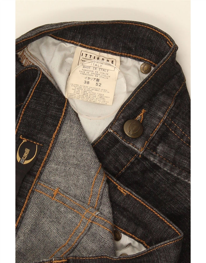 Just Cavalli Mens Bootcut Jeans IT 52 XL W38 L30 Black Cotton