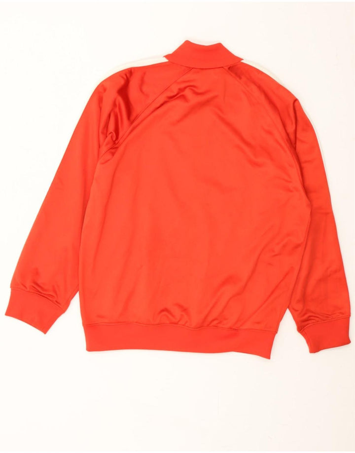 DIADORA Boys Tracksuit Top Jacket 12-13 Years Red Colourblock Polyester Vintage Diadora and Second-Hand Diadora from Messina Hembry 