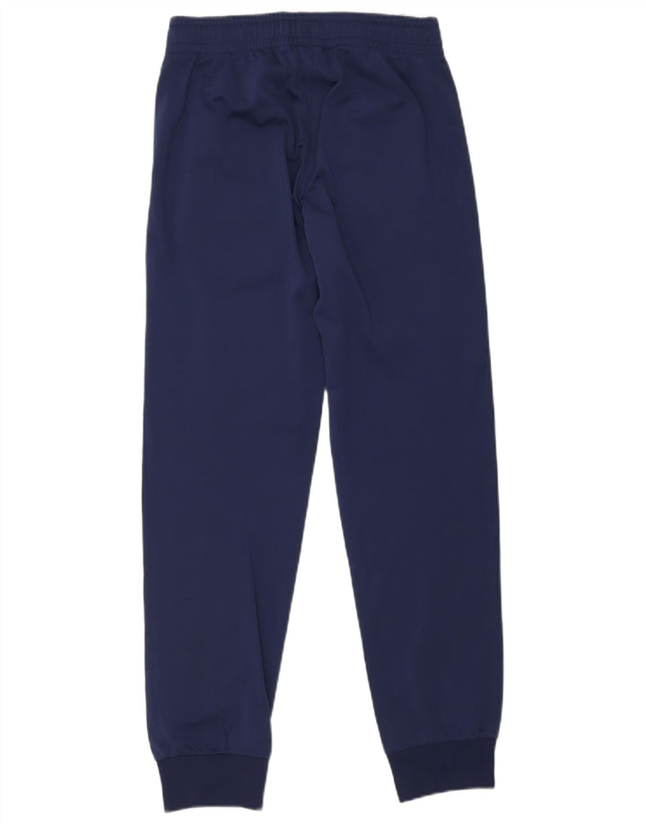 Puma Womens Tracksuit Trousers Joggers UK 10 Small Navy Blue Polyester