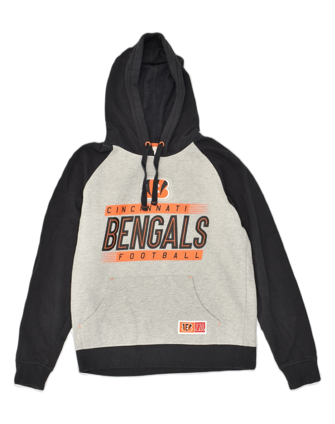 Nike Cincinnati Bengals Hoodie Mens Medium Black Full Zip NFL