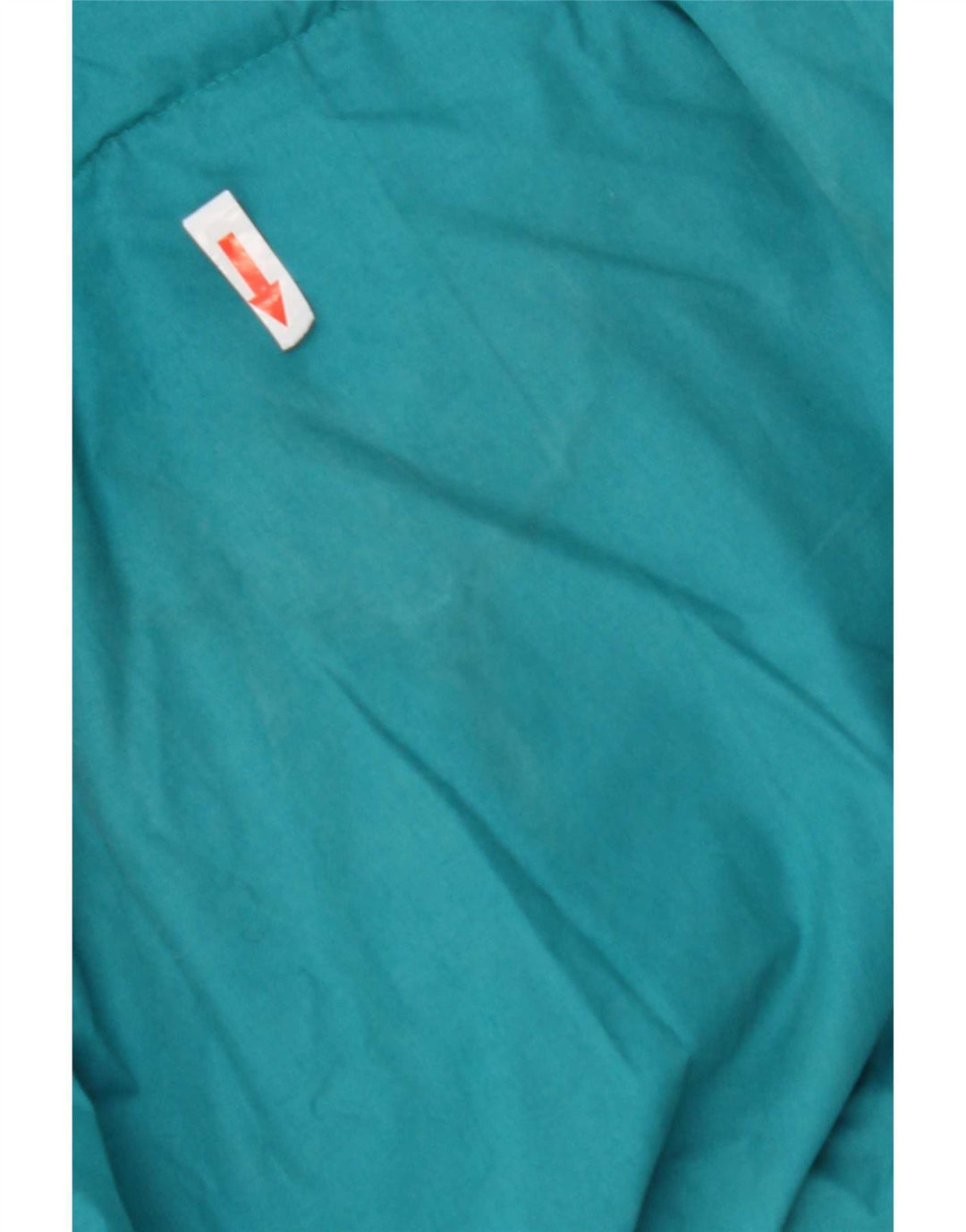 Vintage Mens Padded Jacket UK 42 XL Blue Colourblock Polyester